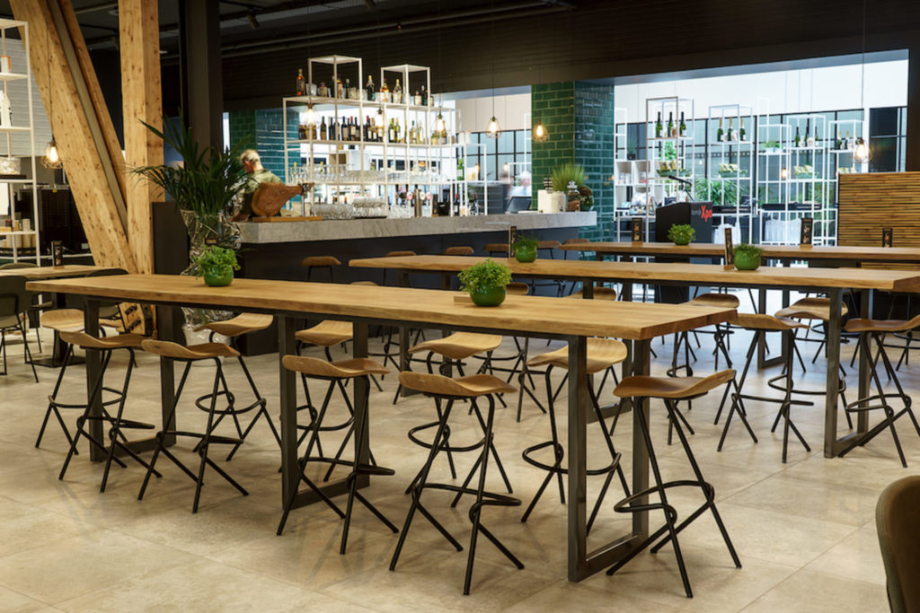 MTF eigen merken squadra presentatiemeubels horeca nieuwe look